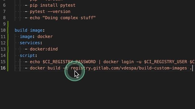 Build & Use Custom Docker images in your GitLab CI/CD pipeline смотреть онлайн