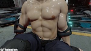 Leon Kennedy muscle growth part 2 - resident evil 4