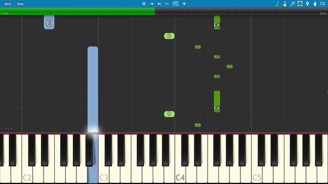 Shooting Stars Meme for Beginners on Piano - SLOW & EASY Tutorial смотреть онлайн