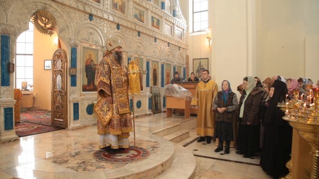 Проповедь Преосвященнейшего Гурия на Евангелие о гадаринском бесноватом смотреть онлайн