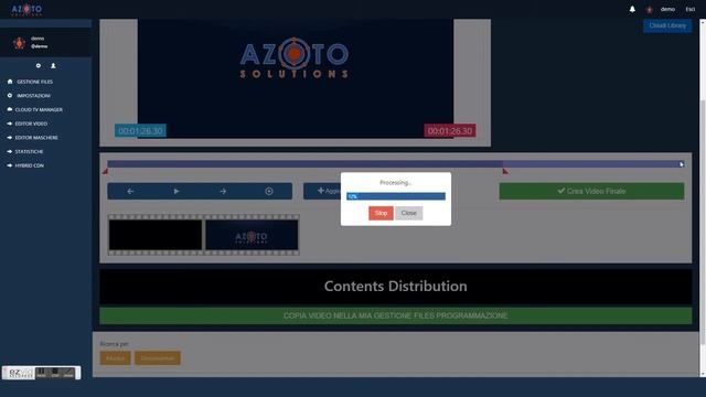 Azoto Solutions - CloudTV - Editor Video смотреть онлайн