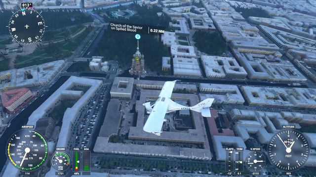 Microsoft Flight Simulator 2020 - Санкт-Петербург - Россия