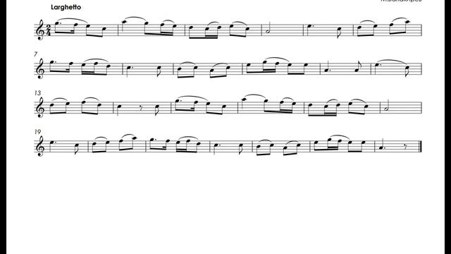 М.Балакирев - Протяжная - музыкальное сопровождение для блокфлейты и фортепиано смотреть онлайн