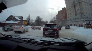 Subaru Forester зимой