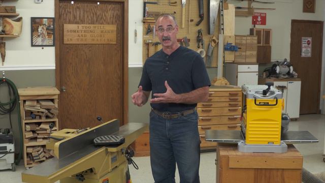 Setting Up And Using Jointers And Planers (Class Preview).