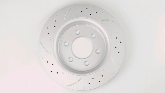 Передний правый перфорированный тормозной диск POWERSTOP Evolution с насечками Артикул: AR85108xr смотреть онлайн