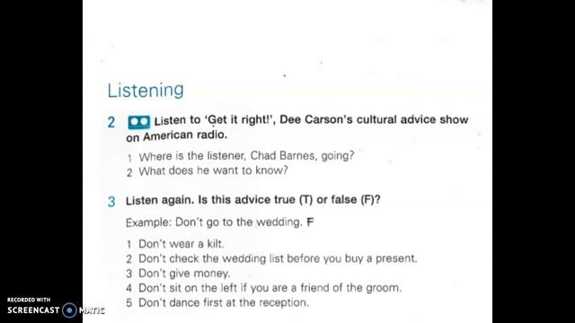 Language to go pre-int lesson 5 A Scottish wedding смотреть онлайн
