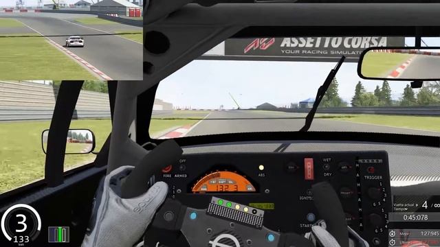 AC / Lap at Nurburgring Short GT / Opel Calibra DTM 1996 смотреть онлайн