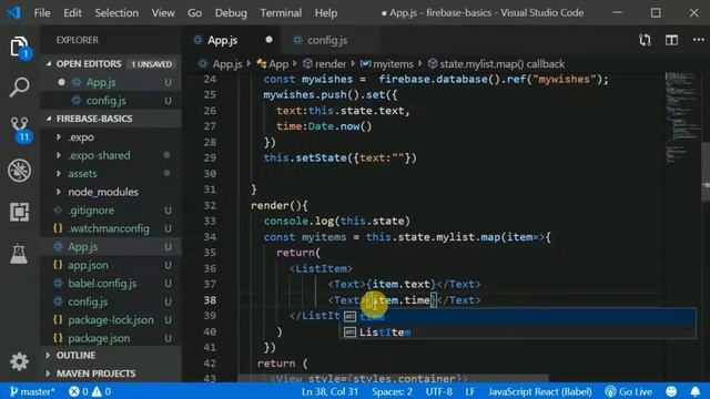 #4 - Displaying result on screen and removing items | react native in hindi смотреть онлайн