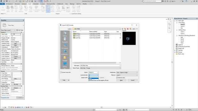 AutoCAD to Revit Import || Revit Architecture смотреть онлайн