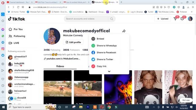 how to embed tiktok videos in wordpress смотреть онлайн