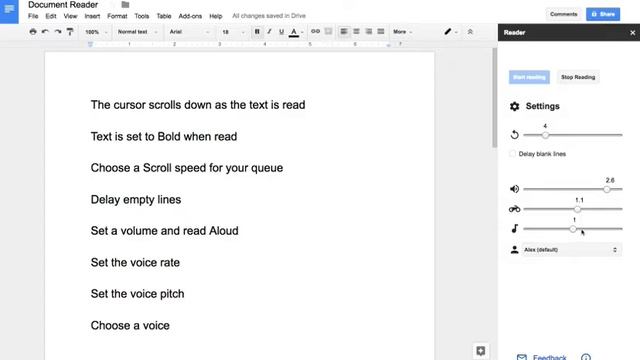 Google Docs Reader Add-on смотреть онлайн