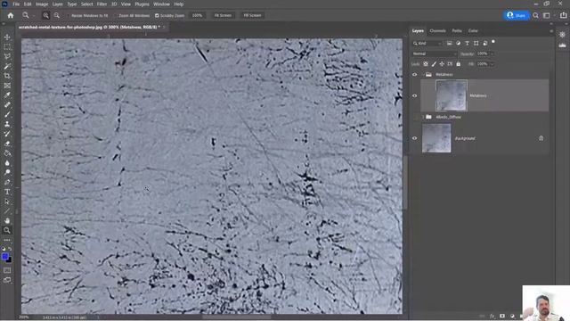 PBR Textures in Photoshop Metalness смотреть онлайн