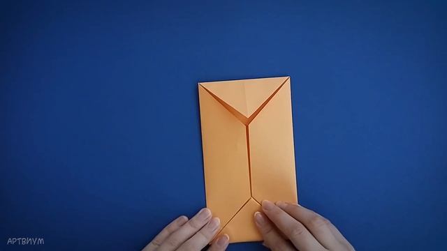 Конверт с сюрпризом из 1 листа бумаги А4 | Как сделать оригами конверт с посланием внутри [Без клея] смотреть онлайн