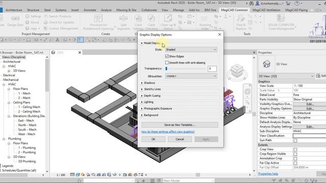 12 Magicad 2020 for Revit MEP 2019 2020 ClashDetection смотреть онлайн
