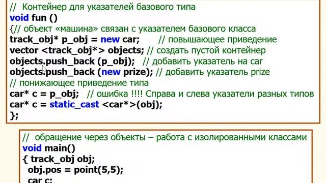 Лекция по ООП №7. смотреть онлайн