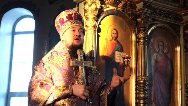 Слово Преосвященного Епископа Диодора в пятницу 3-й седмицы Великого Поста смотреть онлайн