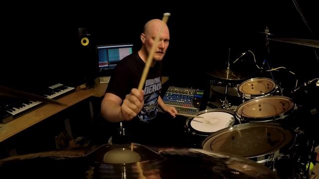 Welcome home - King Diamond (drum cover) смотреть онлайн
