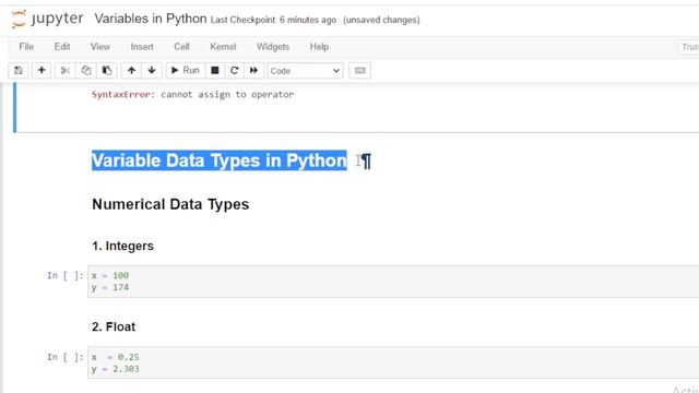 The Fundamentals of Variables and Data Types | Python Tutorial #1 смотреть онлайн