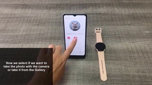 ? CHANGE WALLPAPER on SAMSUNG GALAXY WATCH 4 ✔️ How to Use Samsung Watch 4 смотреть онлайн