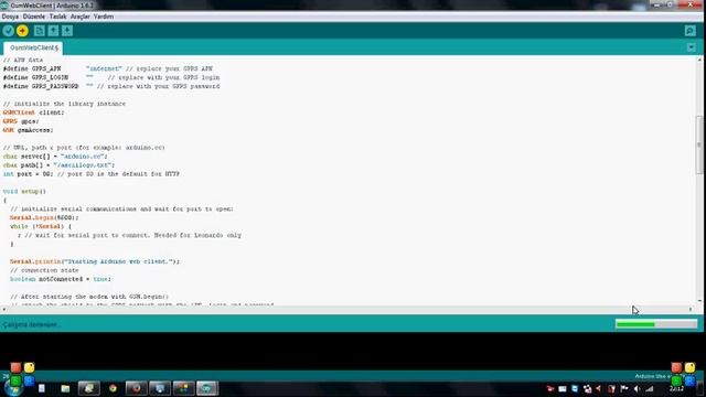 Arduino Web Client смотреть онлайн