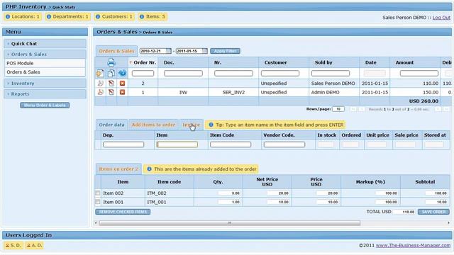 PHP Inventory System - POS Sale смотреть онлайн