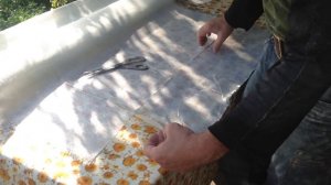 Подготовка стеклоткани к работе