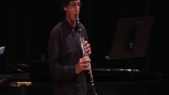 Scott Greene, Clarinet, Saint-Saens Sonata.mp4 смотреть онлайн