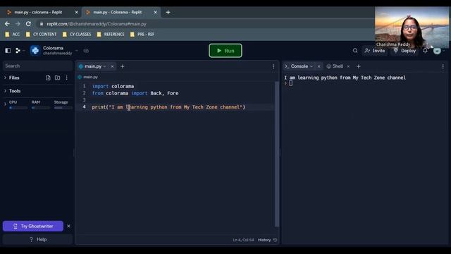 Colorama | Color changing python's library смотреть онлайн