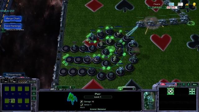 Starcraft 2 Poker Defense смотреть онлайн