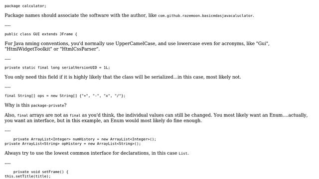 Code Review: Basic MDAS Java Swing Calculator (2 Solutions!!) смотреть онлайн