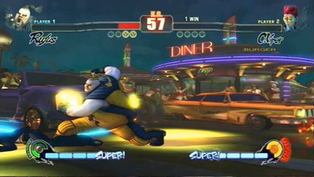 Street Fighter IV Rufus(Virus) Vs C.Viper(Latin) Vs Series смотреть онлайн