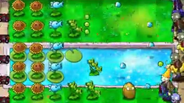 Plants vs Zombies - Часть 3 - PvZ - Приключение - Бассейн - Прохождение #3 смотреть онлайн
