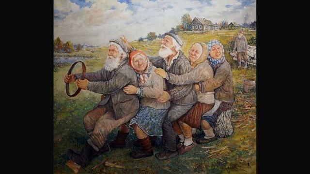 Деревенские старички в душевных картинах уральского художника Леонида Баранова смотреть онлайн