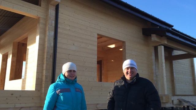 Отзыв о строительстве дома из клееного бруса 180*200 мм смотреть онлайн