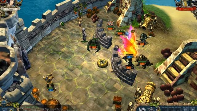 King’s Bounty: Перекрёстки Миров. Защитник Короны. Бой 2. Квазис. смотреть онлайн