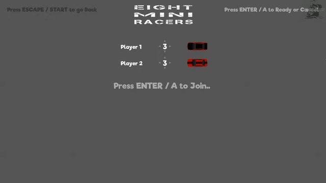 Let's play Eight Mini Racers (PC game on Steam) 1080p 60fps смотреть онлайн