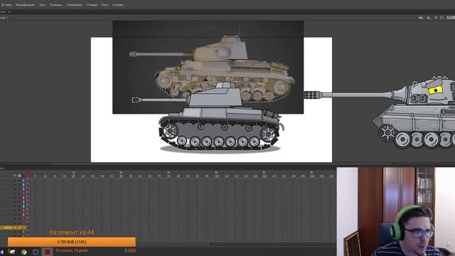 Рисуем Turan III немецкий танк - Мультики про танки смотреть онлайн