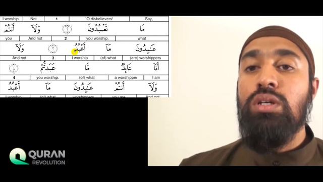 Tajweed Follow Up | Surah 109 Al-Kafiroon | Wisam Sharieff | Quran Revolution