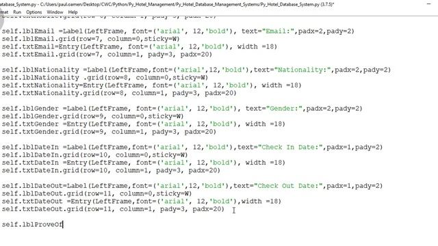 How to Create a Hotel Database Management System in Python - Part 1 of 3 смотреть онлайн