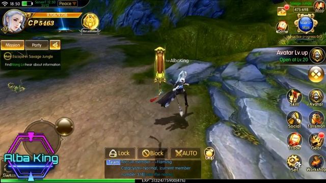 Legend Of Wuxia Gameplay Android / IOS ( Open World MMORPG)