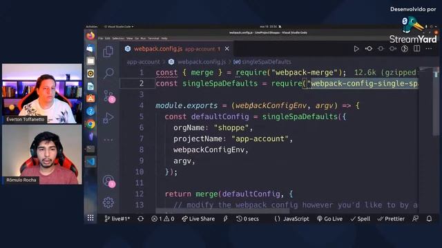 Criando uma Loja Virtual Completa com Micro Frontends e Single SPA - Parte 1 смотреть онлайн