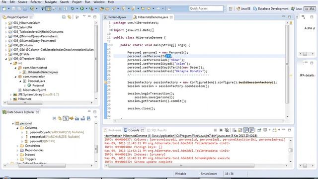 Hibernate 026 Transient Basic смотреть онлайн