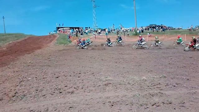 Мотокросс 65mx + 85mx. Motocross. Литва. Кедайняй. 27.05.2018 смотреть онлайн