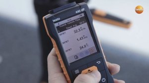 Измерение объёмного расхода на вентиляционных решётках с testo 440