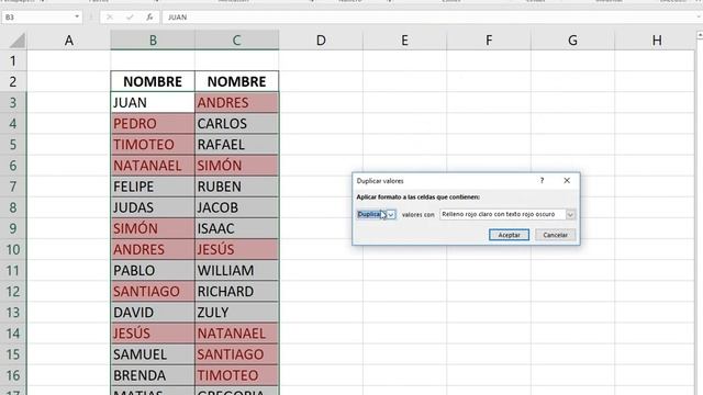 Como BUSCAR o IDENTIFICAR Datos Repetidos en dos COLUMNAS en EXCEL 2020 смотреть онлайн