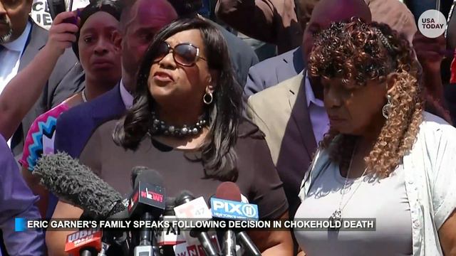 Family of Eric Garner speaks out in New York City | USA TODAY смотреть онлайн