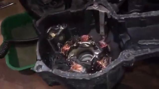 Alpha 110cc размололо генератор замена на 6 катушечный смотреть онлайн