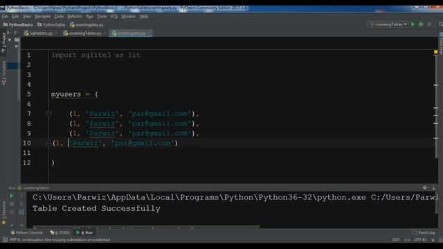 Python Sqlite Database | For Beginners | CRUD Operations смотреть онлайн