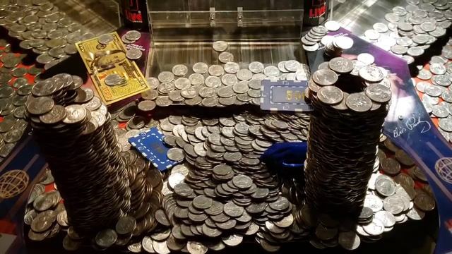 RECORD WIN Inside The High Limit Coin Pusher Jackpot WON MONEY ASMR смотреть онлайн